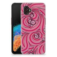 Samsung Galaxy Xcover 6 Pro | Hoesje maken | Swirl Pink