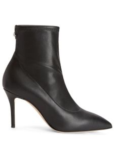 Giuseppe Zanotti bottes Mirea 90 mm à bout pointu - Noir