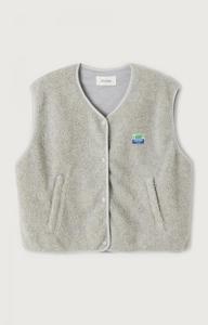 American Vintage Gilet Hoktown Polaire Chine