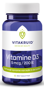 Vitakruid Vitamine D3 5 mcg / 200 IE