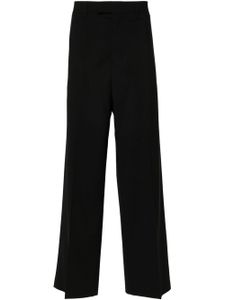 MSGM pantalon de costume à coupe droite - Noir