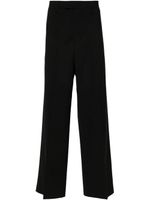 MSGM pantalon de costume à coupe droite - Noir