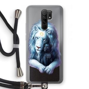 Child Of Light: Xiaomi Redmi 9 Transparant Hoesje met koord