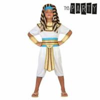 Kostuums voor Kinderen Th3 Party Egyptische Koning Wit (6 Onderdelen) - Maat: 7-9 Jaar - Maat: 7-9 Jaar