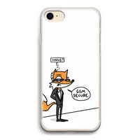 GSM secure: iPhone 7 Transparant Hoesje GSM secure: iPhone 7 Transparant Hoesje