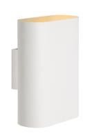 Lucide OVALIS - Wandlamp - 2xE14 - Wit
