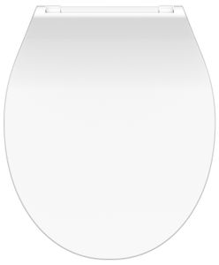 Schutte Duroplast WC-bril SLIM WHITE met soft-close en quick-release | wit
 - 82700 - 82700