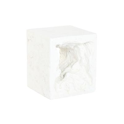 Bijzettafel Home ESPRIT Wit 40 x 40 x 46 cm