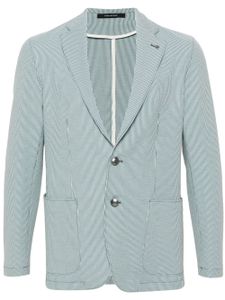 Tagliatore blazer boutonné à rayures - Vert