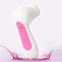 6 in 1 waterdicht gezichts reinigings instrument (grootte: 130 x 85 x 40mm) (magenta)