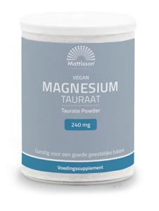 Mattisson Magnesium tauraat poeder vegan