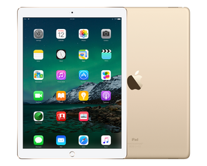 Refurbished iPad Pro 12.9 inch 2017 256 GB 4G Goud Zichtbaar gebruikt