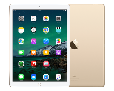 Refurbished iPad Pro 12.9 inch 2017 256 GB 4G Goud Gebruikt