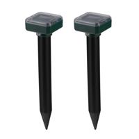 Mollenverjagers op solar-energie - 4x - 25 cm - 400Hz - bereik tot 600 m2