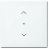 Busch-Jaeger 2CKA006220A0357 Afdekking 1-voudig free@home Zuiver wit (RAL 9010), Wit 1 stuk(s)