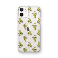 Bananas: iPhone 12 mini Transparant Hoesje