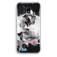 Camouflage de sommeil: Samsung Galaxy J3 (2017) Transparant Hoesje Camouflage de sommeil: Samsung Galaxy J3 (2017) Transparant Hoesje