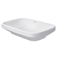 Duravit DuraStyle opzetkom geslepen 60x38cm met wondergliss wit 03496000001