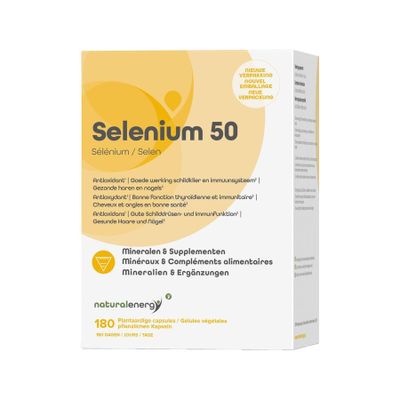 Natural Energy Selenium 50 Caps 180