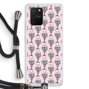 Boompje: Samsung Galaxy S10 Lite Transparant Hoesje met koord