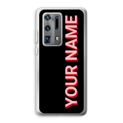 Namecase: Huawei P40 Pro Plus Transparant Hoesje