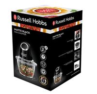 Russell Hobbs 24662-56 elektrische hakmolen 0,5 l 200 W Zwart, Transparant - thumbnail