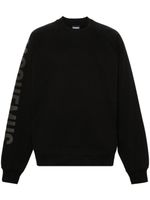 Jacquemus haut Le Sweatshirt Typo - Noir