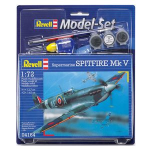 Revell Spitfire Mk V Modelvliegtuig met vaste vleugels Montagekit 1:72