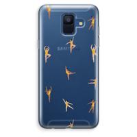 Dans #2: Samsung Galaxy A6 (2018) Transparant Hoesje - thumbnail