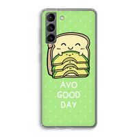 Avo Good Day: Samsung Galaxy S21 Transparant Hoesje