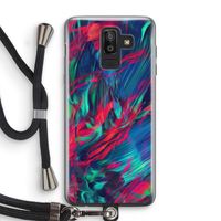 Pilgrims Of The Sea: Samsung Galaxy J8 (2018) Transparant Hoesje met koord