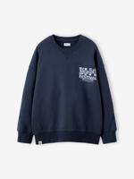 Losse sweater met een verbleekte look JONEN zwart