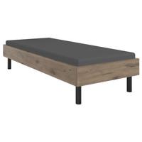 Bed Nova - eikenkleur - 90x200 cm - Leen Bakker