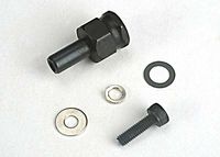 Adapter nut, clutch/ 3x10mm cap screw/washer/ split washer (not for use with ips crankshafts) - thumbnail