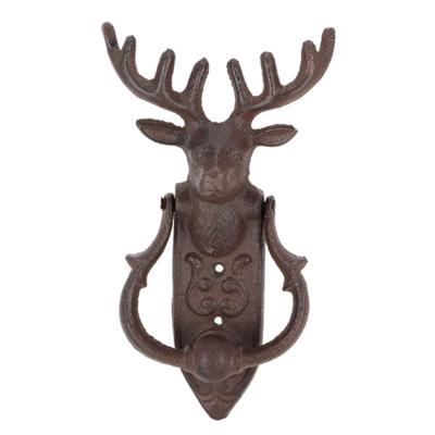 Esschert design Deurklopper hert - gietijzer - L22 cm - vintage - deurbel