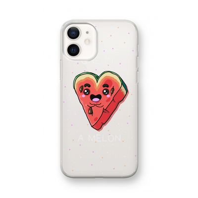 One In A Melon: iPhone 12 mini Transparant Hoesje