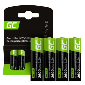 Ansmann GREEN-PRO 4x 2600mAh Mignon AA NiMH Accu