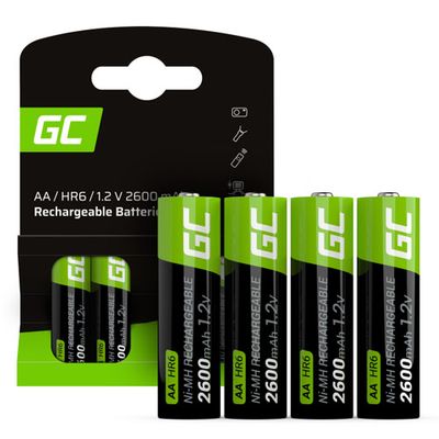 Ansmann GREEN-PRO 4x 2600mAh Mignon AA NiMH Accu