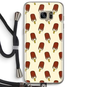 Yummy: Samsung Galaxy S7 Edge Transparant Hoesje met koord