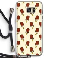 Yummy: Samsung Galaxy S7 Edge Transparant Hoesje met koord
