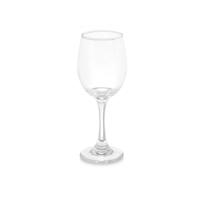 Wijnglazen - 6x stuks - glas - 340 ml - vaatwasser bestendig - luxe waterglas