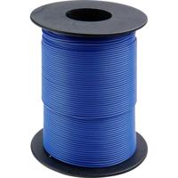 Donau Elektronik 119-12 Draad 1 x 0.14 mm² Blauw 100 m