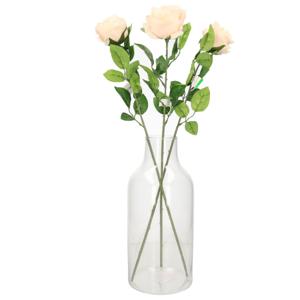 Bloemenvaas Concorde - helder transparant glas - 15,5 x 35 cm - 4900 ml