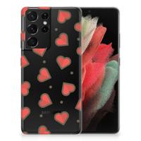 Samsung Galaxy S21 Ultra | TPU bumper | Hearts