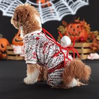 Honden Halloween outfits Hondenkostuum Spinnen Bloed Eng kostuum Ridderstijl Zacht Halloween Carnaval Feest Hond puppy kleding outfits Lightinthebox