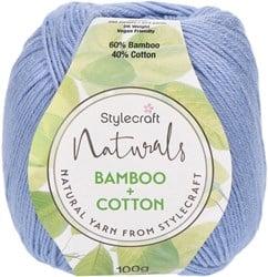 Stylecraft Naturals - Bamboo + Cotton DK 7140 Cornflower