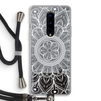 Roses Are Red: OnePlus 8 Transparant Hoesje met koord