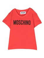 Moschino Kids t-shirt à logo imprimé - Rouge - thumbnail