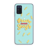 Always fries: Samsung Galaxy A03s Transparant Hoesje