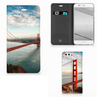 Huawei P10 Plus Book Cover Golden Gate Bridge